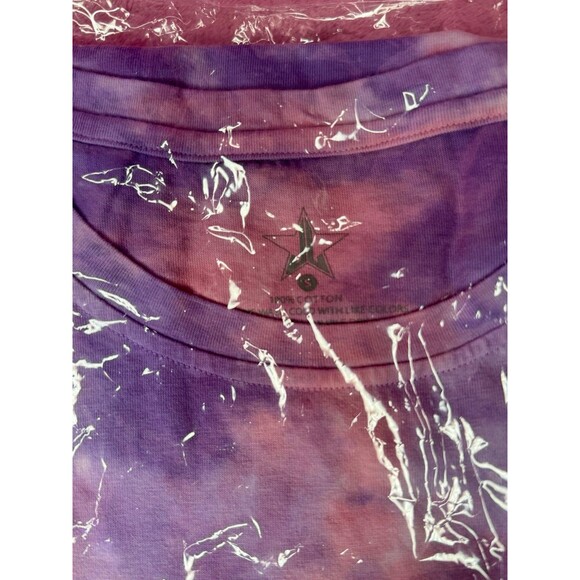 New Jeffree Star Purple Summer Tie dye Tank Top Cutoff S Small BNIB NWT - Picture 2 of 3